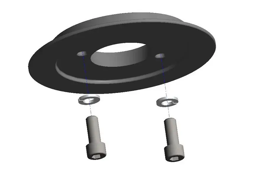 Neuheit Trimpacker vorne unten +8mm Land Rover Defender (1 Stück)