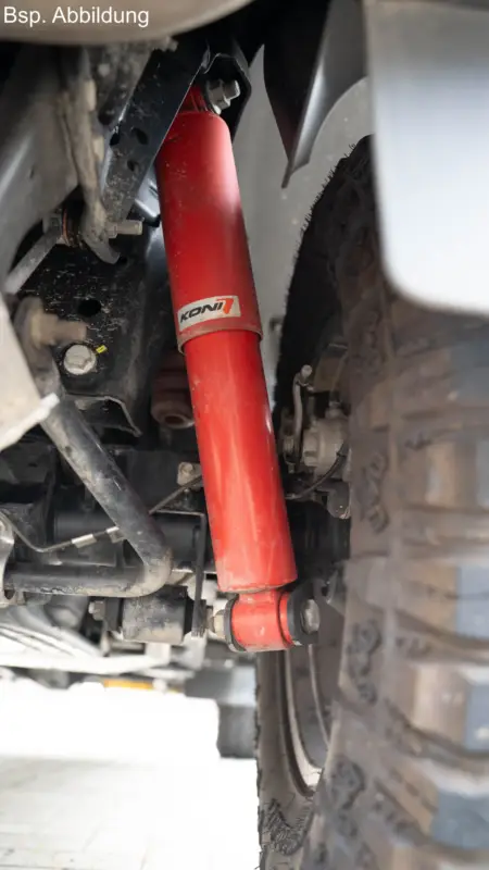 Neuheit KONI Heavy Track RAID Ineos Grenadier Hinterachse