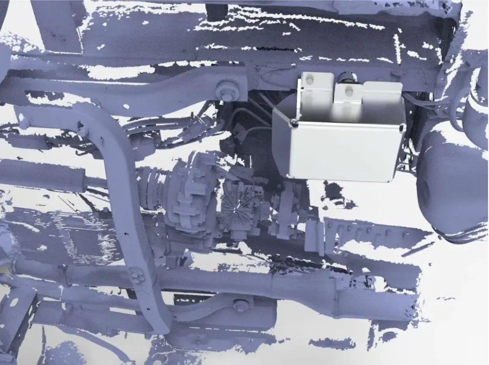 Billig Unterfahrschutz Mercedes Sprinter 907 ab 22 Automatik, Kraftstofffilter