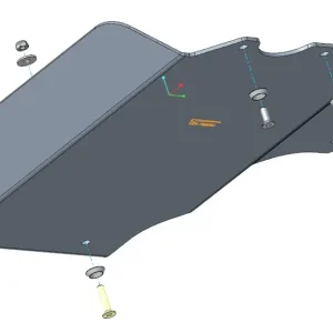 Unterfahrschutz Ford Ranger Raptor ab 11/2022, Verteilergetriebe Garantierte Lieferung