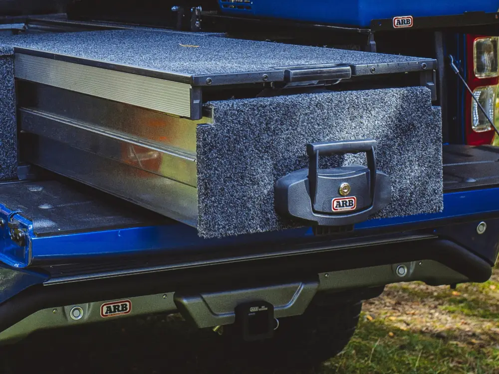 Outback Modular Schublade, mit Auszug, 505x1355x310 (Außen in mm), grau Direkt Vom Hersteller