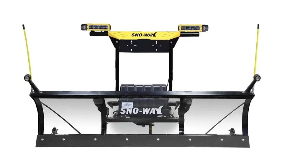 SNO-WAY Schneepflug Serie 22-2, 203x55cm mit Niveauausgleich & E.S.S System Begrenztes Angebot