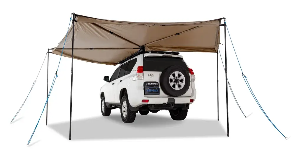 Rhino Rack Batwing Markise, linke Seite, mit "Stow iT" Neuheit