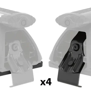 Fußkit für Rhino 2500 Multi Fit System 4 Klammern und 4 Gummiunterlagen Neu Im Sortiment