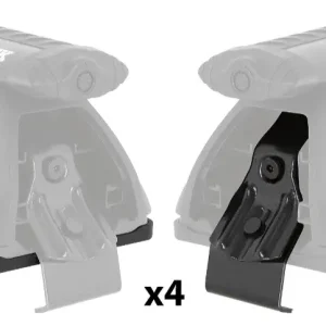 Neuheit Fußkit für Rhino 2500 Multi Fit System 4 Klammern und 4 Gummiunterlagen