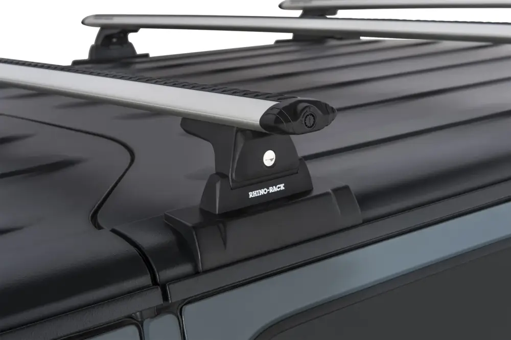Kracherpreis Fußkit für Rhino Rack Sportz/Heavy Duty (4), mit Schnellverschluss, 75mm hoch