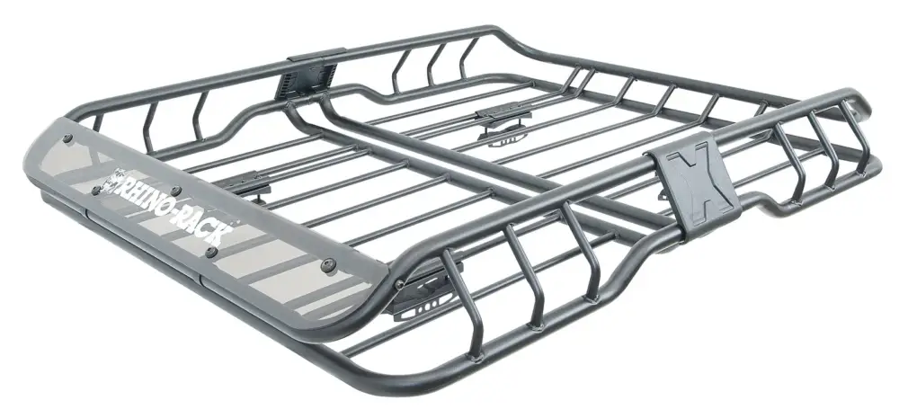 Abverkauf Rhino Rack XTray Stahl-Gepäckkorb "S" mit Gitter, schwarz