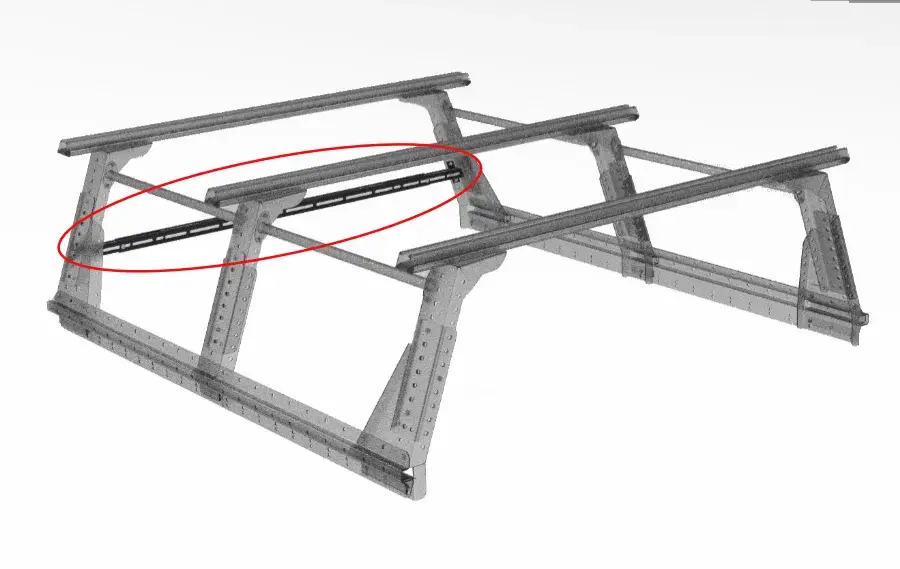 Muli-Rack Schutzverstrebung & Träger für Schutzblech 55-01-0160 Top-Seller