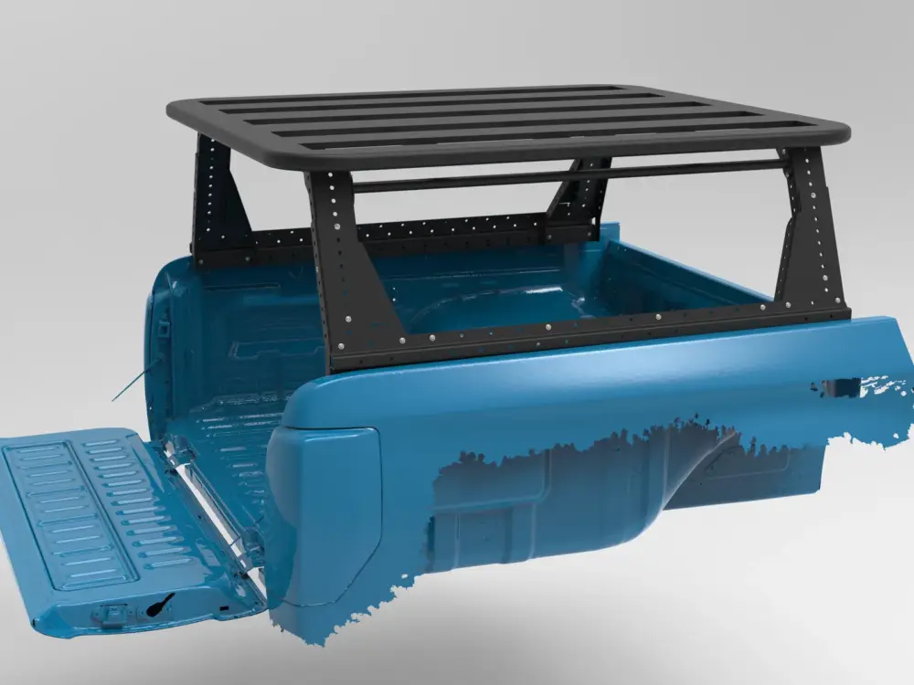 Günstig Muli-Rack System "hoch" DoubleCab, inkl. 1 Pioneer 6 Plattform 1500x1380mm