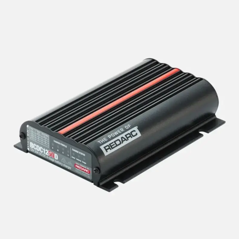 REDARC BCDC1250D, Battery Charger, DC-DC Dual Input, 12V 50A, MPPT Regulator Preisknaller
