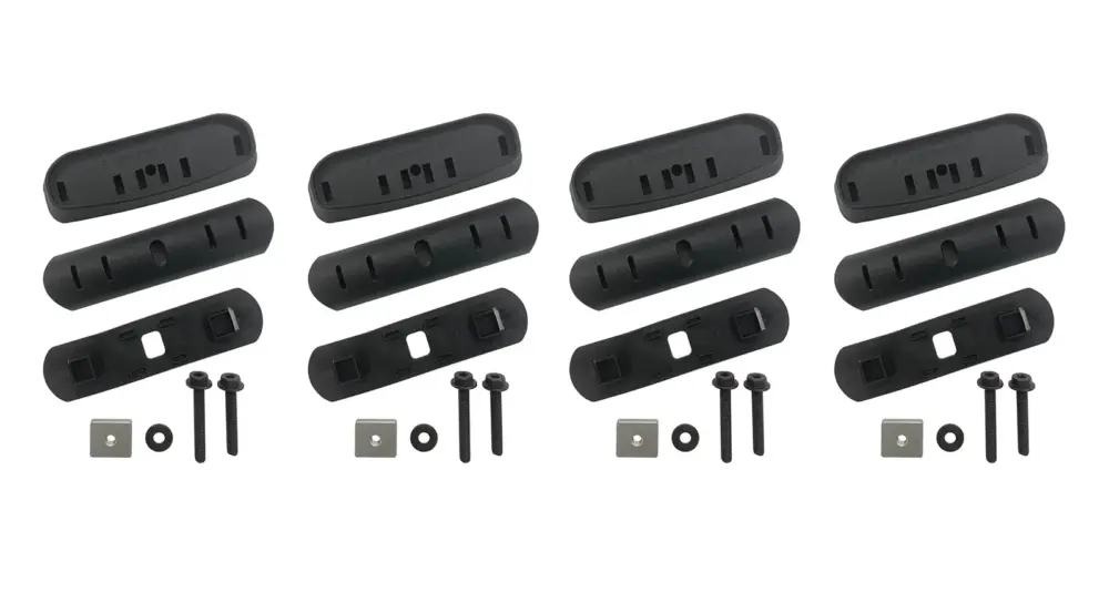 Top-Angebot Rhino Rack Basiskit (4 Stück) für Retrax und EGR Rollcovers