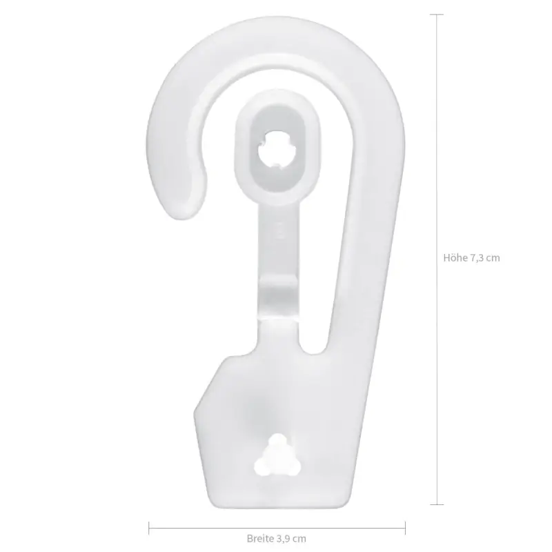 Clips-Haken Easy mit Druckverschluss, VPE 25 Stück Neue Ware