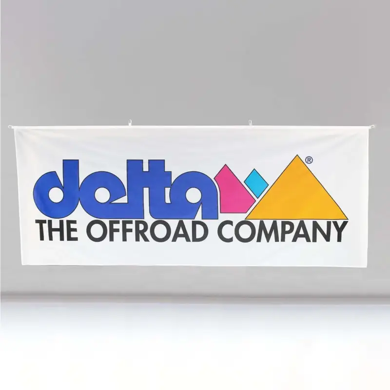 Versand Am Gleichen Tag Flagge "delta4x4" Logo farbig