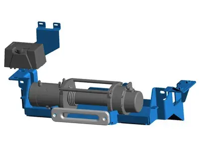 SEILWINDENSET RENAULT ALASKAN, INKLUSIVE WARN XDC Mega-Angebot