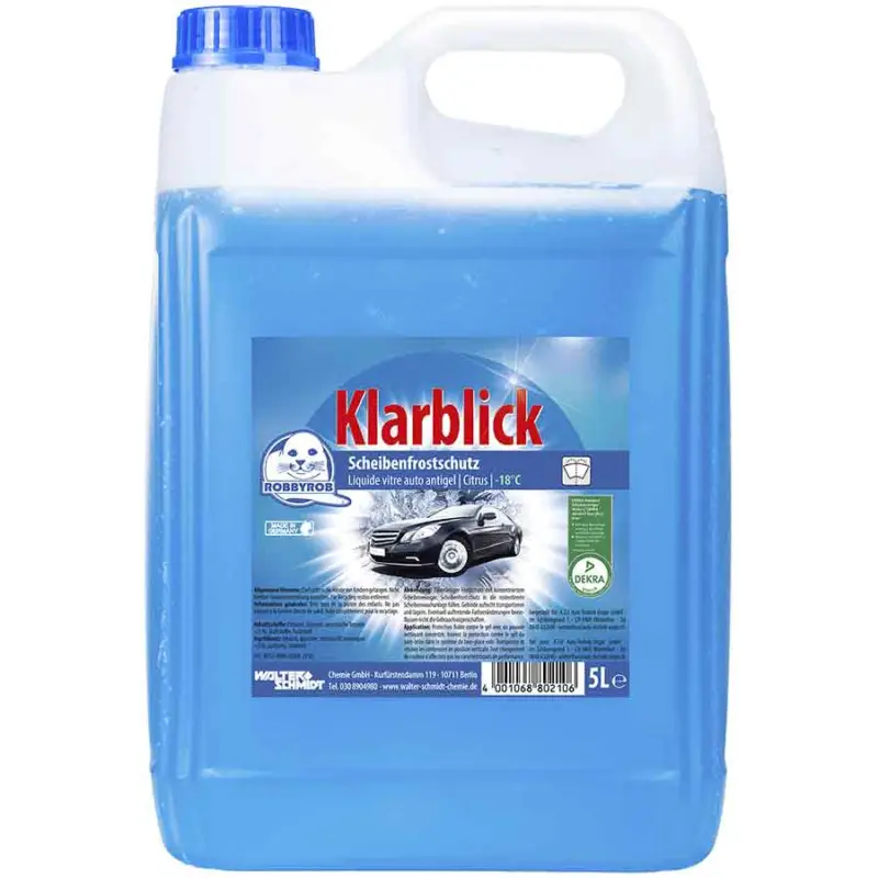 Robbyrob Scheibenfrostschutz Klarblick, -18°Grad, 5 L Sonderangebot