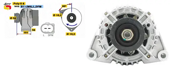 Günstig FRIESEN Lichtmaschine Mercedes 9042730