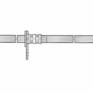 Aktuell Optimal Bremsschlauch vorne links Toyota, 1 Stück
