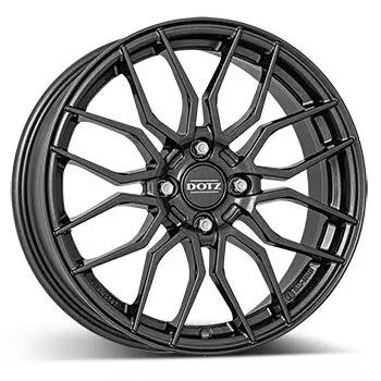 6,5 x 16 ET 35DOTZ Felge für Suzuki Ignis in gunmetal (dunkelgrau gebürstet) Sale