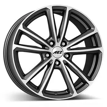 7 x 17 ET 48 AEZ Felge für Ford Transit Connect in graphit matt/poliert Mega-Angebot
