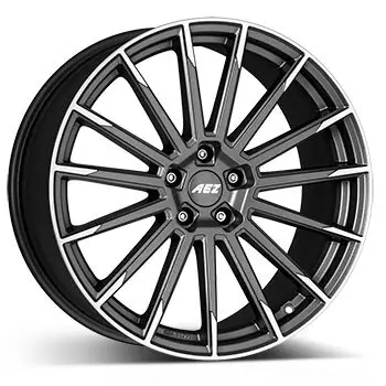 7,5 x 18 ET 48 AEZ Felge für Ford Tourneo Connect in graphit matt/poliert Jetzt Bestellen